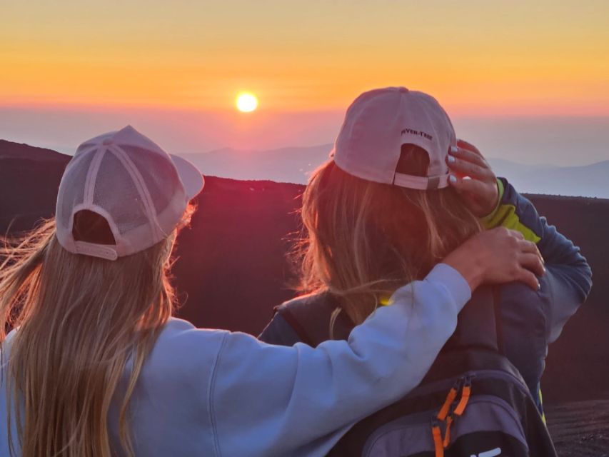 From Taormina: Sunset Experience on Mount Etna Upper Craters - The 1,800-meter stop and the change to jeeps