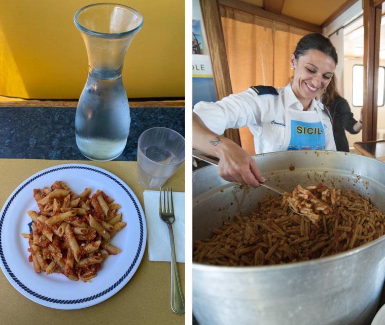 From Trapani: Favignana and Levanzo Mini Cruise with Lunch - A short visit to Levanzo