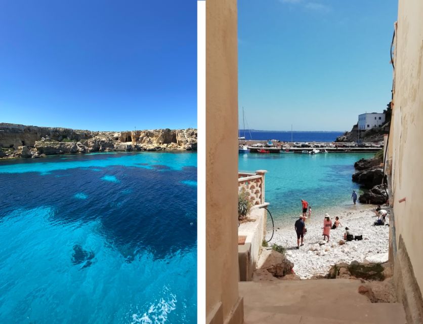From Trapani: Favignana and Levanzo Mini Cruise with Lunch - Where the $47 price makes sense