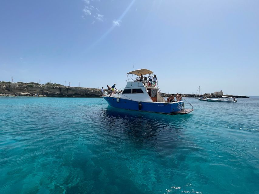 From Trapani: Favignana and Levanzo Yacht Tour with Stops - Key points at a glance