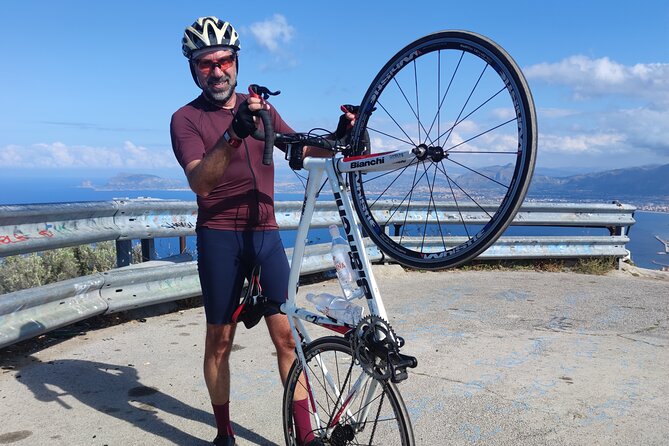 Full Carbon Road Bike Rental - Choosing a route from Palermo
