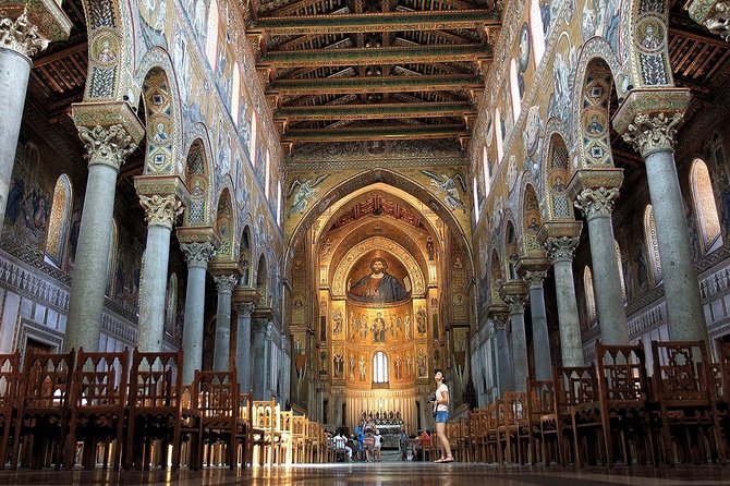 Full Day Exclusive Excursion to Monreale & Cefalù From Palermo - Cefalù’s cathedral, lanes, and seafront