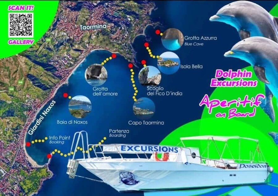 Giardini Naxos: Boat Tour with Aperitif - Isola Bella, the 20-minute swim and aperitif stop