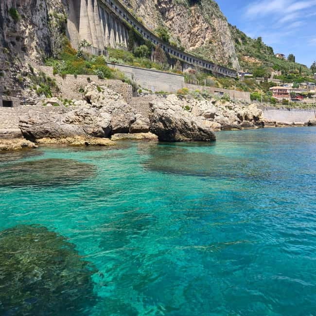 Giardini Naxos: Boat Tour with Aperitif - Grotta Azzurra and the famous film locations