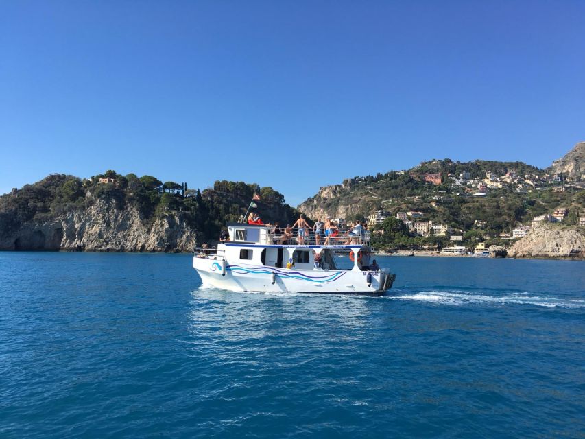 Giardini Naxos: Boat Trip Isola Bella with Snorkeling - What the coastal views add to the trip