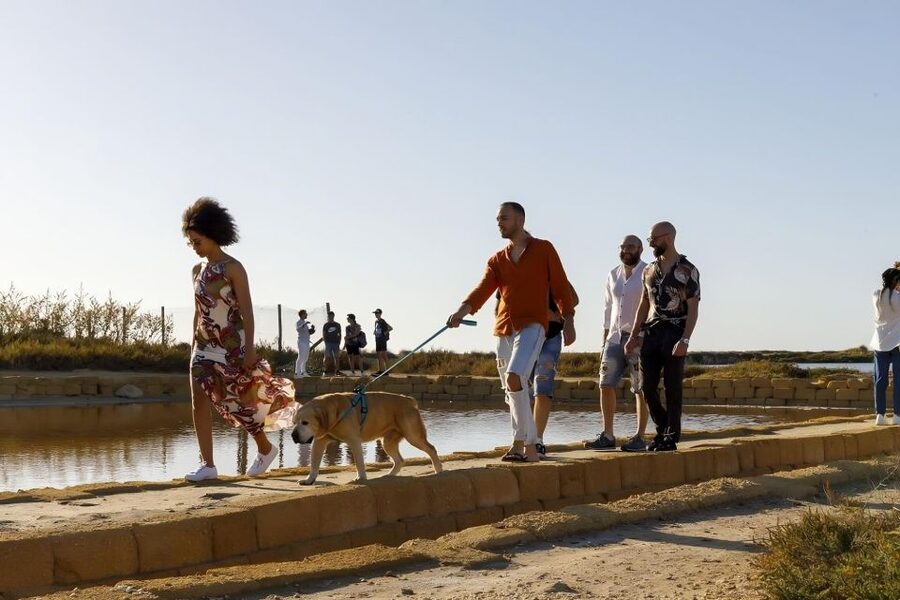 Guided tour of the Trapani Salt Pans and Salt Museum - Entering the old farmhouse salt museum