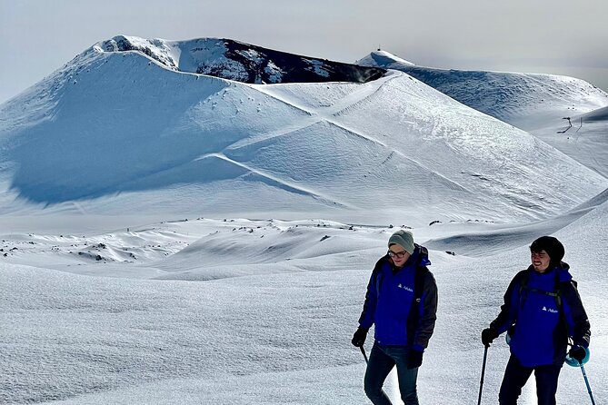 Hike near the summit craters up to the maximum safe altitude currently foreseen - Guides who make the geology easier to understand
