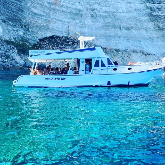 Lampedusa: Boat Cruise with Swimming Stops and Italian Lunch - Rabbit Island and its protected beach
