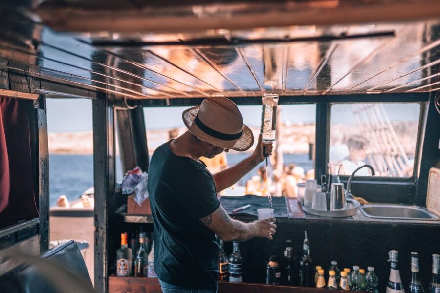 Lampedusa: Pirate Ship Boat Tour with Lunch and Music - A pirate ship with a very Italian personality