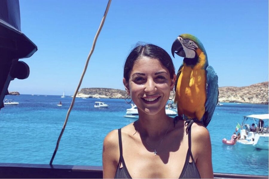Lampedusa: Pirate Ship Boat Tour with Lunch and Music - Isola dei Conigli from the sea