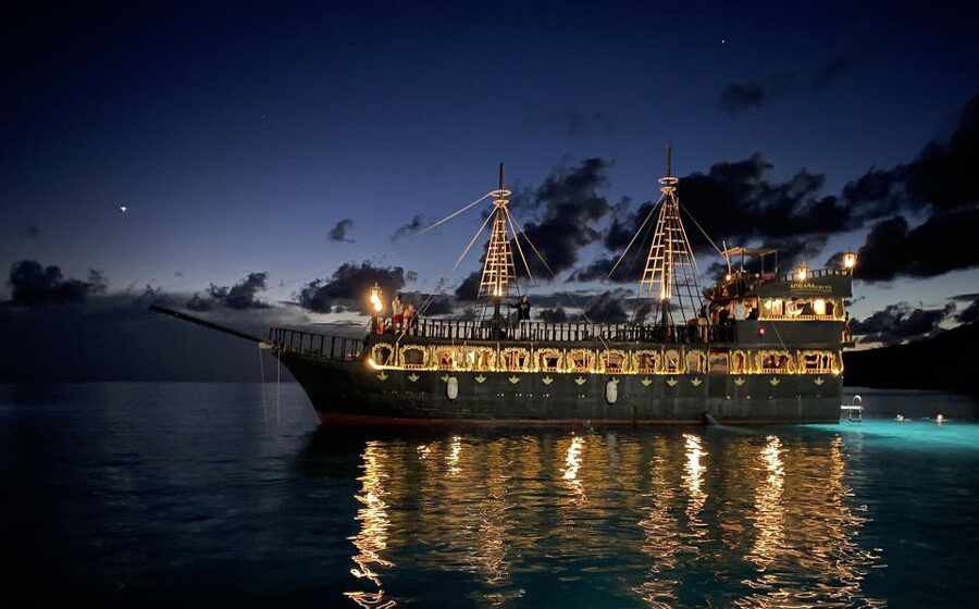 Lampedusa: Sunset Dolphin Sighting on a Pirate Ship - Small Details That Make the Evening Easier