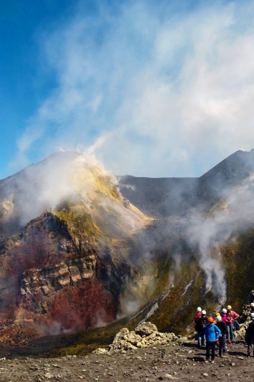 Linguaglossa: Mt Etna Summit Crater Hike with Optional 4x4 - The 2002 fracture and the final descent