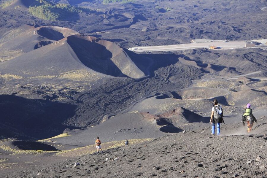 Linguaglossa: Mt Etna Summit Crater Hike with Optional 4x4 - The 4x4 climb from 1,800 to 2,800 meters