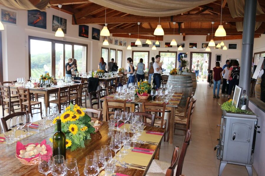 Linguaglossa: Wine Tasting Experience at Etna Nord - Arriving at Gambino Vini on Etna Nord