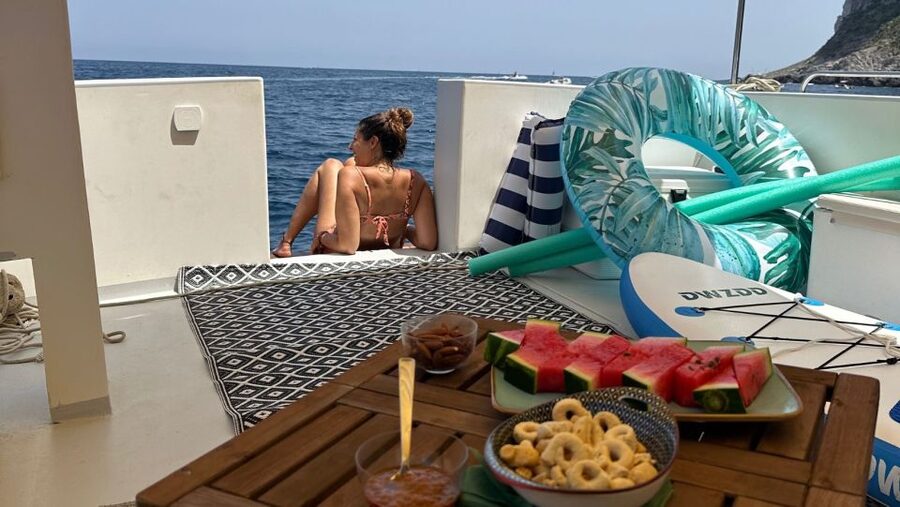 Mondello: 4-Hour Coastal Boat Tour with Aperitif & Swimming - The secret stop and a quieter stretch of water