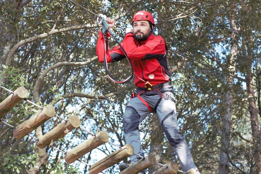 Monti Rossi Adventure Park Entry Ticket Full - Tree-top adventure near Nicolosi