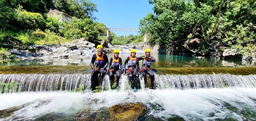 Motta Camastra: Alcantara Gorges Body Rafting and River Trek - Body rafting back through the rapids