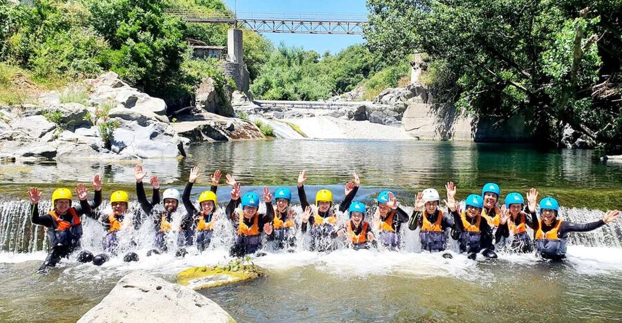 Motta Camastra: Alcantara Gorges Body Rafting and River Trek - Reaching the Cascata di Venere