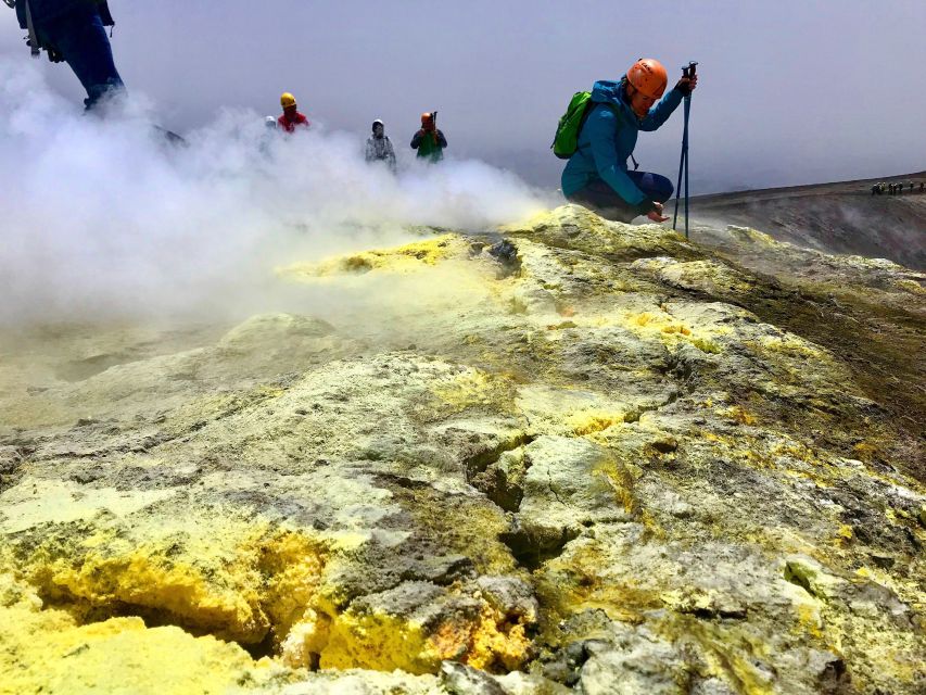 Mount Etna: Central Crater Guided Hike for Advanced Hikers - Sandy channels, ski lifts, and Piano Provenzana