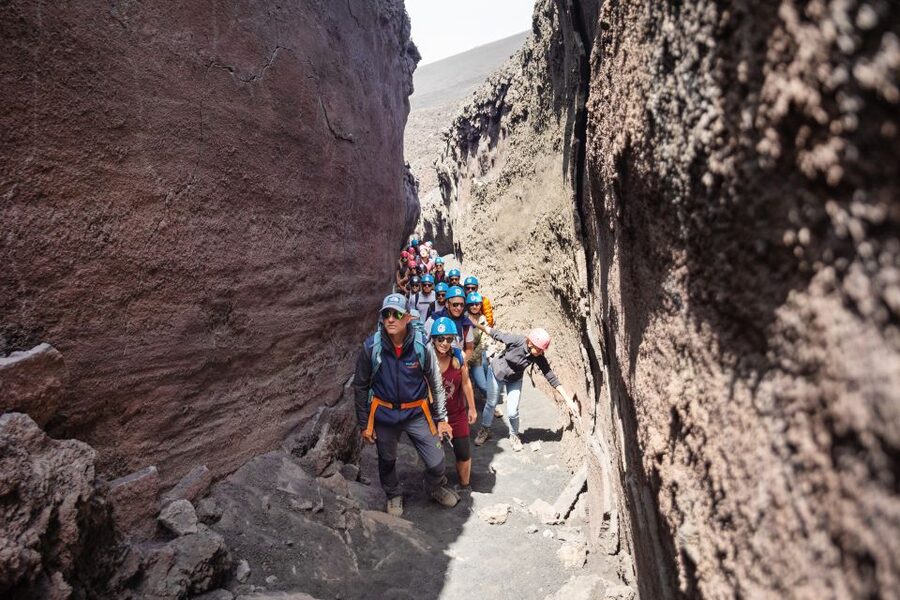 Mount Etna: Guided Volcano Summit Hiking Tour with Cable Car - Lava channels and the highest safe point