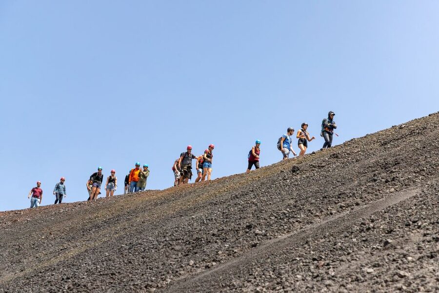 Mount Etna: Guided Volcano Summit Hiking Tour with Cable Car - How hard is the hike?