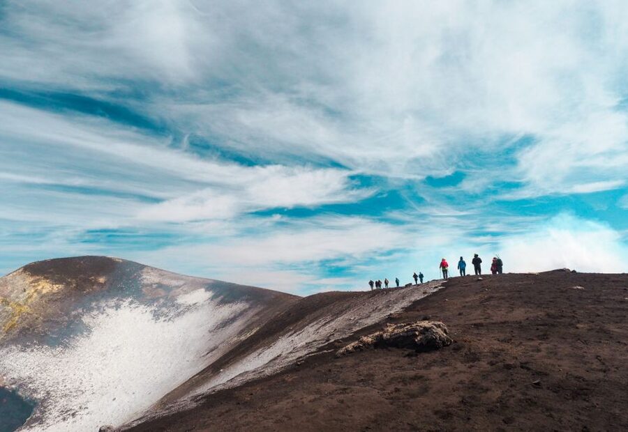 Mount Etna: Half-Day Guided Tour and Hike - Climbing through Etna’s black volcanic terrain