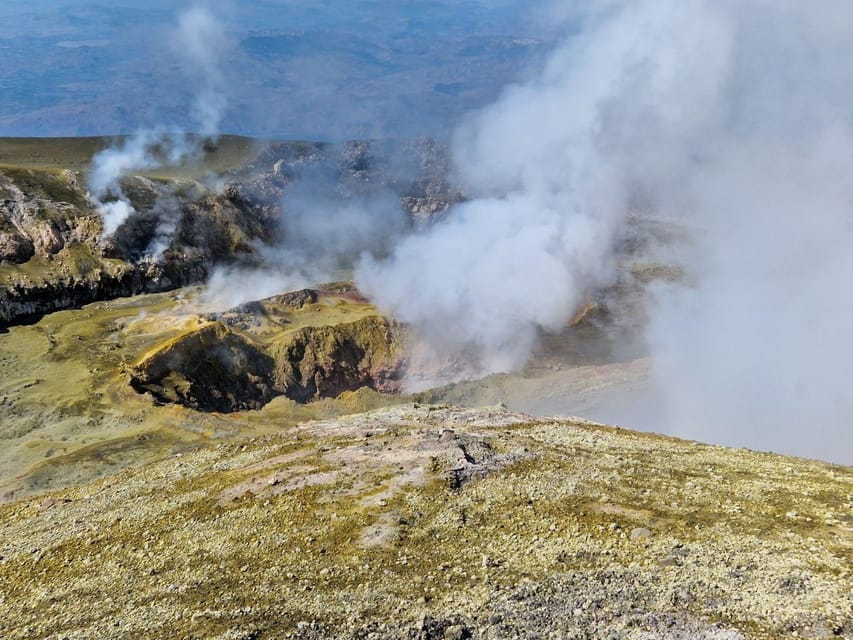 Mount Etna: Hike to the top 3400mt from the North Side - Hiking across Piano delle Concazze