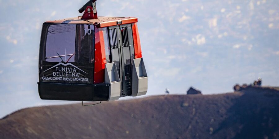Mount Etna: Return Funivia dell'Etna Cable Car Ticket - The return ride and the one-day ticket