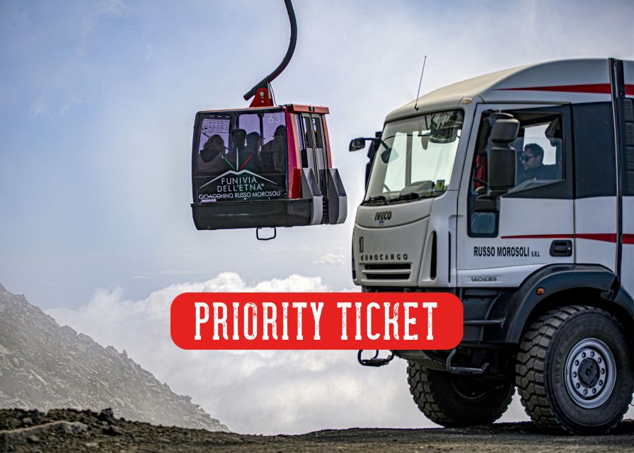 Mount Etna: Roundtrip Cable Car and 4x4 Bus Ticket - The 4x4 ride across volcanic ground