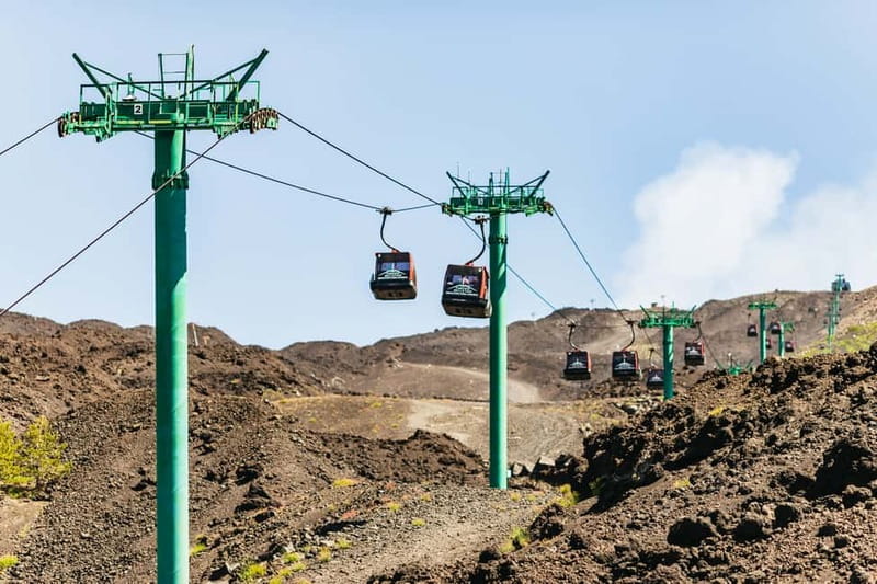 Mount Etna: Summit Trek with Cable Car and snack included - The 30-minute cable-car ride