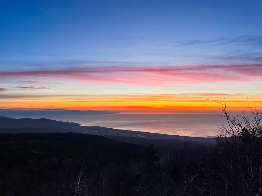 Mount Etna: Sunrise Excursion with an expert Local Guide - What the $112.15 price includes