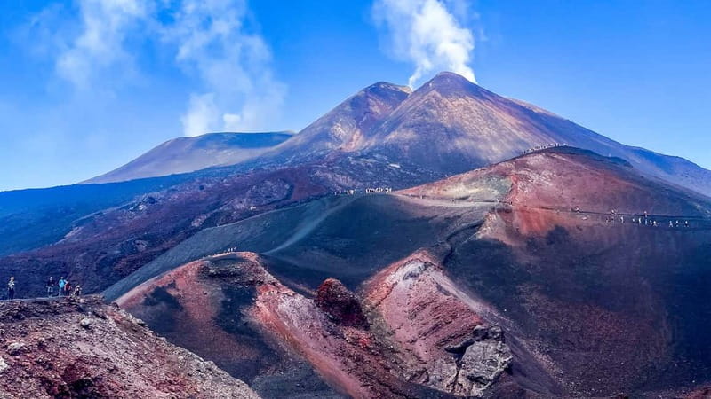 Mount Etna: Trek to 3000m with cable car and jeep - The cable car ride to 2,500 meters