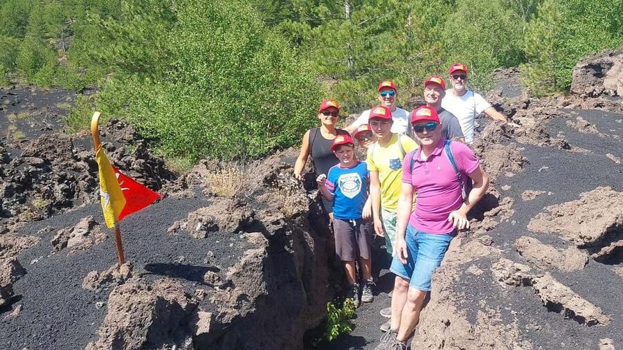 Mount Etna: trek with vintage car, tasting sicilian produtcs - Etna in Miniature gives you the big picture