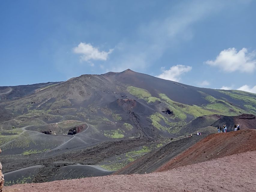 Mt Etna Private guided walking Tour with Wine Tasting - Entering a short lava tunnel