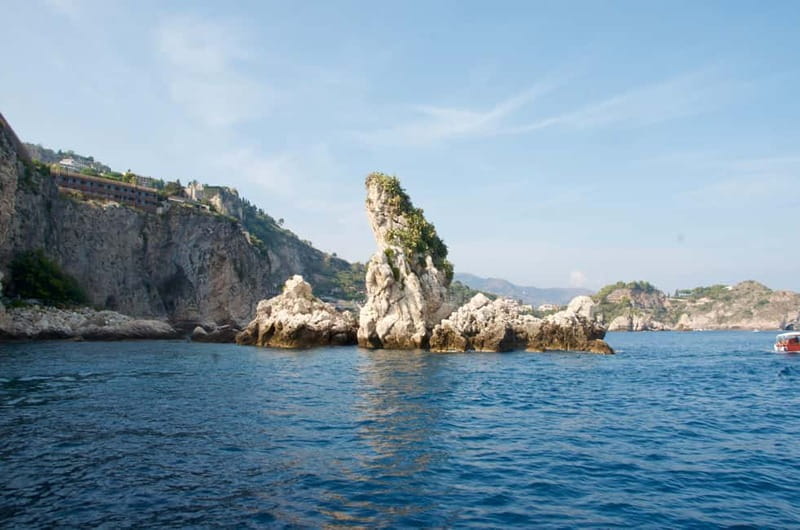 Naxos: Taormina Boat Tour with Snorkeling and Prosecco - Swimming and snorkeling near Isola Bella