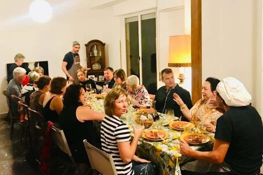 Palermo: Authentic Sicilian Dinner with a Local Chef - Meeting chef Fulvio on the seventh floor