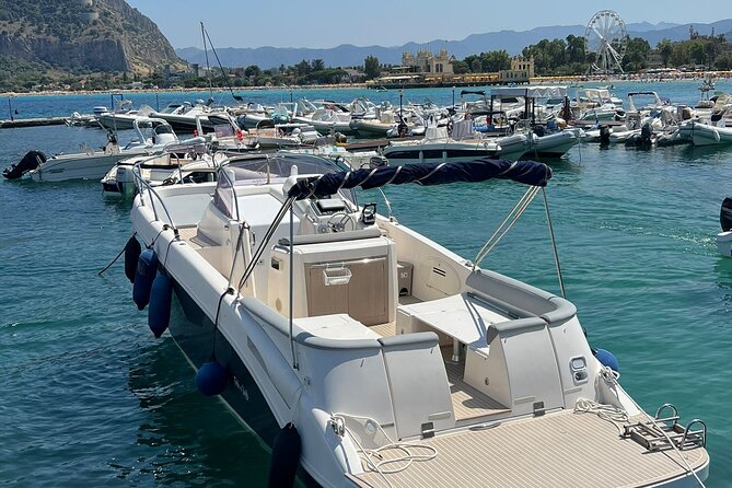 Palermo: Boat tour luxury - Mondello Beach gives you the longest swim
