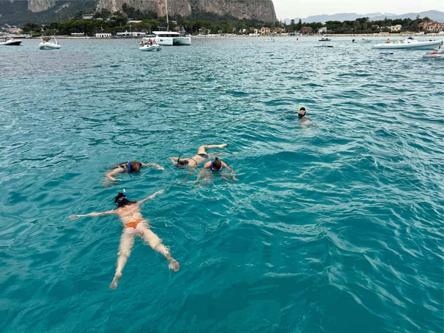 Palermo: Boat Tour to Mondello - Isola delle Femmine + drink - Meeting point and what to bring