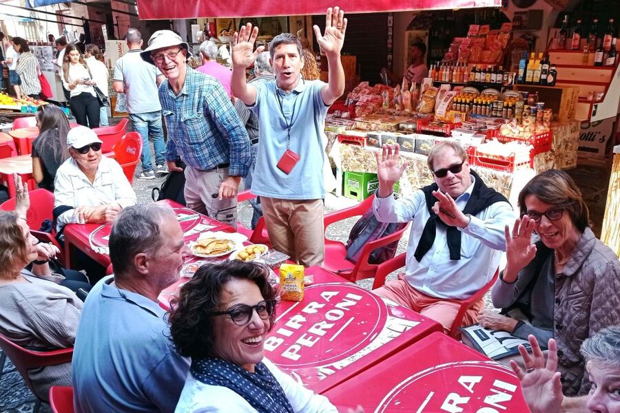 Palermo: City Walking Tour & Street Food Tasting with Drink - Teatro Massimo and Palermo’s grand public face