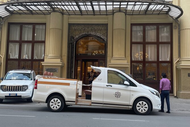 Palermo: Grand Tour in CruiserCar - Pickup is especially useful for cruise passengers