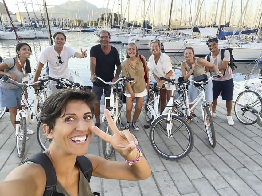 Palermo: Guided Bike Tour with Street Food Tasting - Piazza Bellini and Piazza Pretoria: Palermo’s layered center