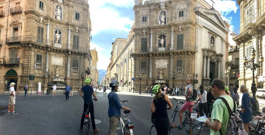 Palermo: Historic Center Guided Bike Tour with Food Tasting - Bikes, Comfort, and How Hard the Ride Feels