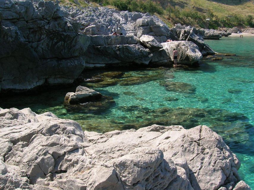 Palermo: Mondello Beach and Caves Boat Tour - Capo Gallo Reserve from the water
