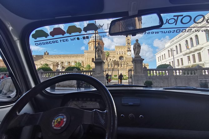 Palermo & Mondello: Vintage Fiat 500 Sightseeing Tour - Cathedral and Teatro Massimo, big sights with extra costs