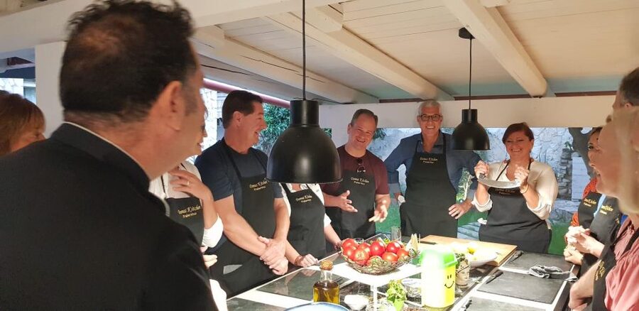 Palermo: Sicilian Cuisine Social Cooking Class & Dinner - Timing, language, and booking details
