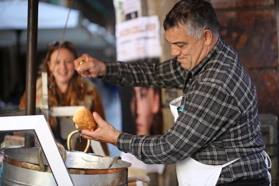 Palermo: Street Food and Local Market Tasting Tour - Vucciria, local drinks, and the oldest working-class bar