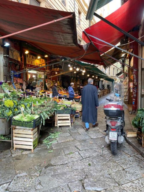 Palermo: Street Food Walking Tour with Local Guide & Tasting - Walking past Palermo’s main sights