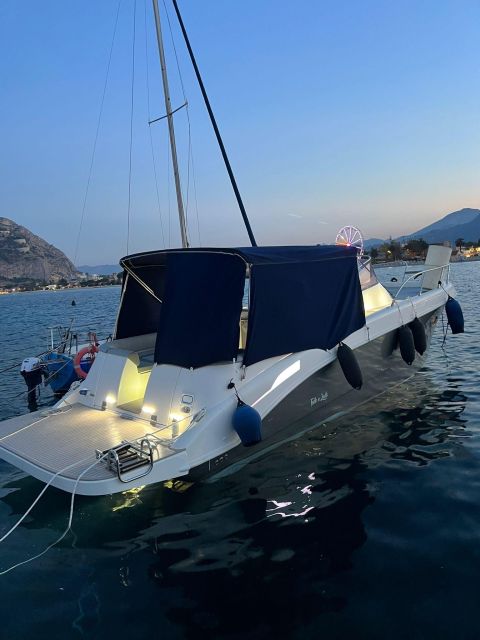Palermo: sunset tour with aperitif on a luxury boat - The Mondello Stop: Swim, Snorkel, or Stay Aboard