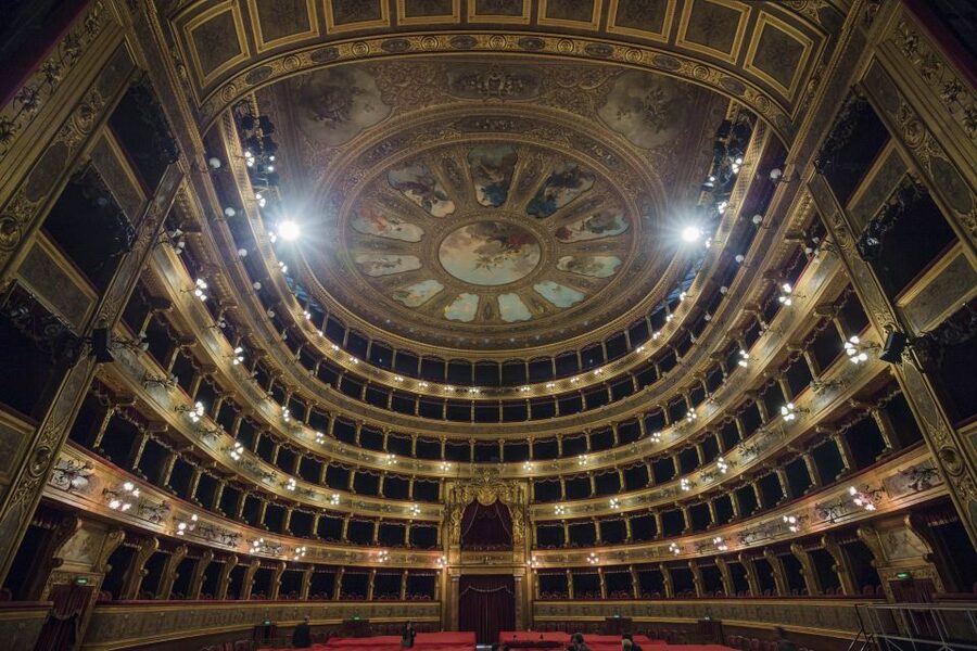 Palermo: Teatro Massimo Opera House Guided Tour - Starting in the sculpture-filled foyer