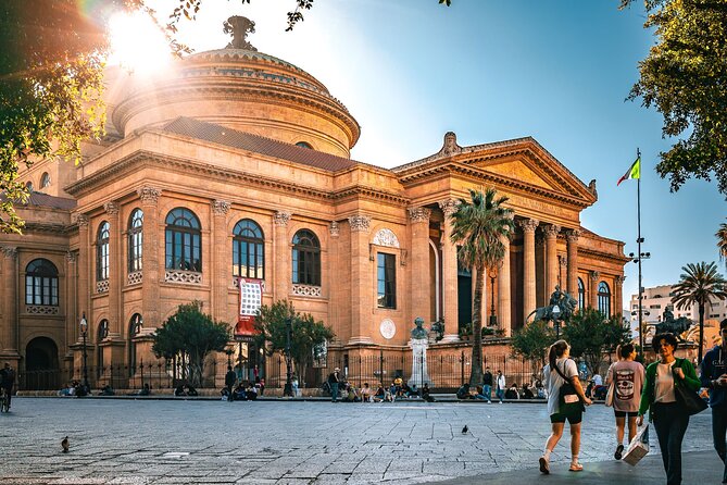 Palermo: Tour Historic Center, Catacombs & Monreale in CruiserCar - Porta Nuova and the route back into old Palermo
